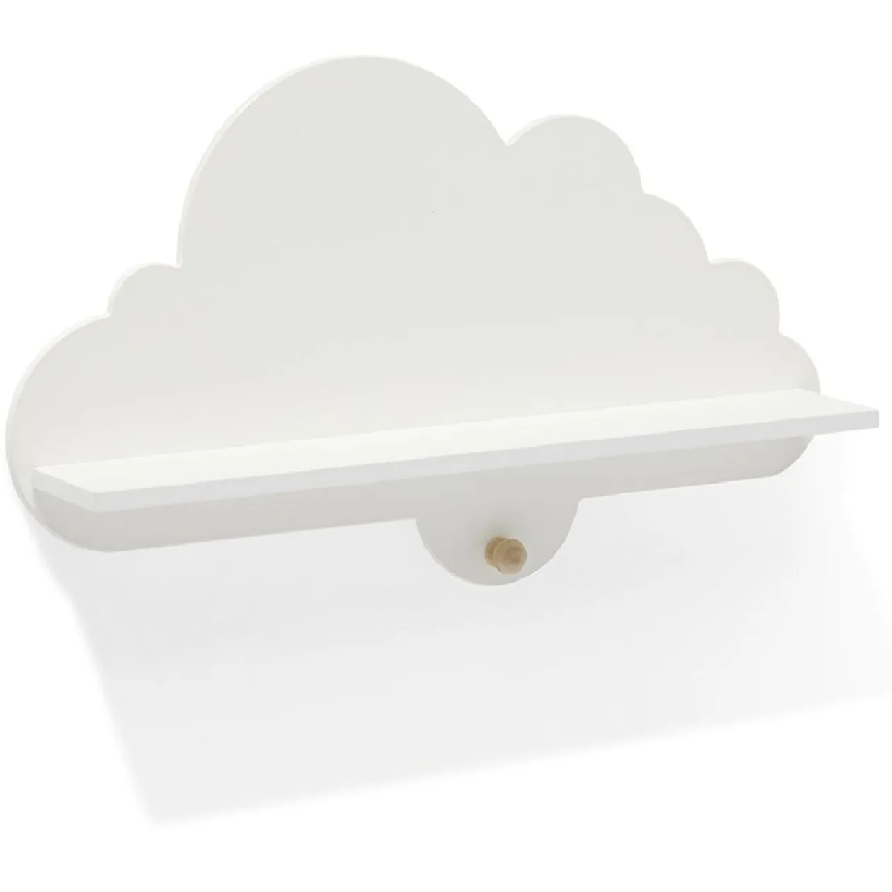 Étagère murale Nuage blanc - L60xP11,2xH36 cm