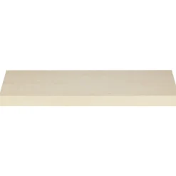 Étagère murale rectangulaire bois beige