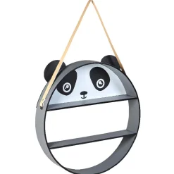 Étagère murale Wylie noire et blanche