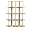 Étagère paravent en bois
