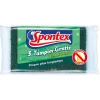Tampon grattant stop graisse Spontex x 3