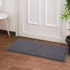 Tapis anti poussière gris et noir