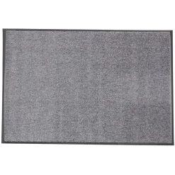 Tapis antibactérien uni gris 90x60 cm