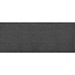 Tapis antidérapant grattant antipoussière absorbant gris 160x60cm
