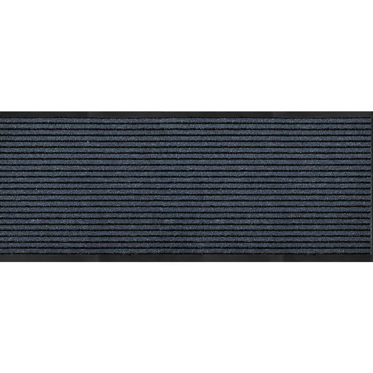 Tapis antidérapant grattant antipoussière absorbant gris 160x60cm