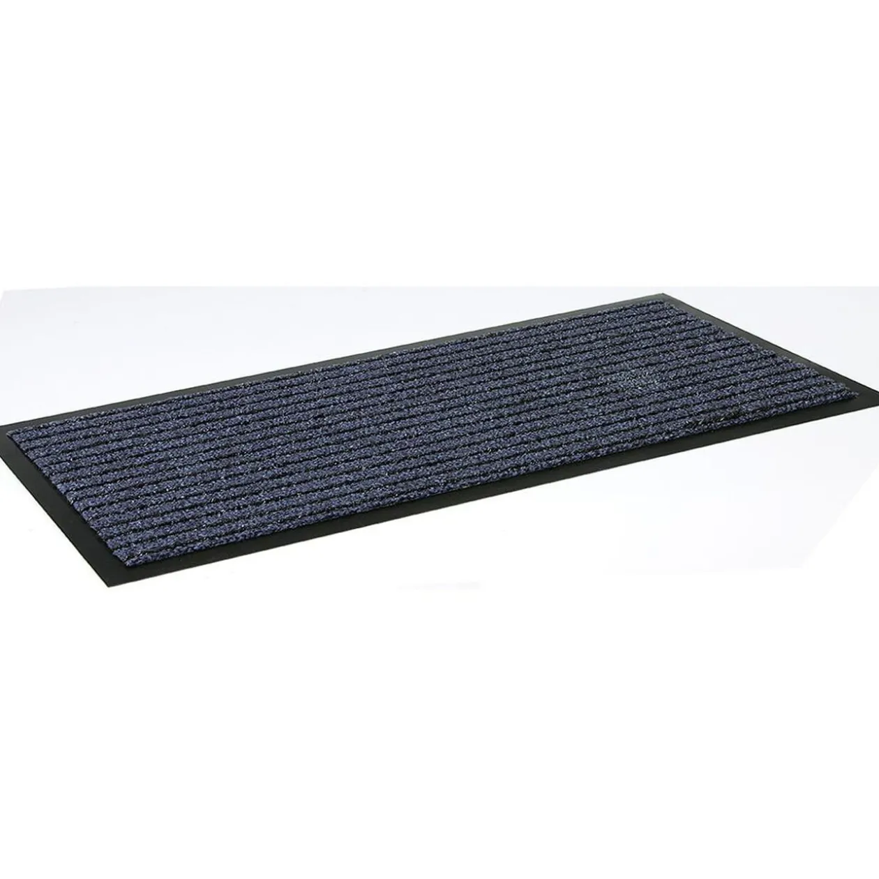 Tapis antidérapant grattant antipoussière absorbant gris 160x60cm