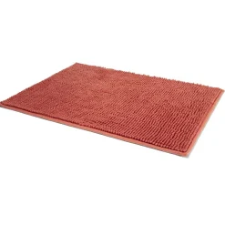 Tapis de bain antidérapant ultra-absorbant terracotta 45x65cm