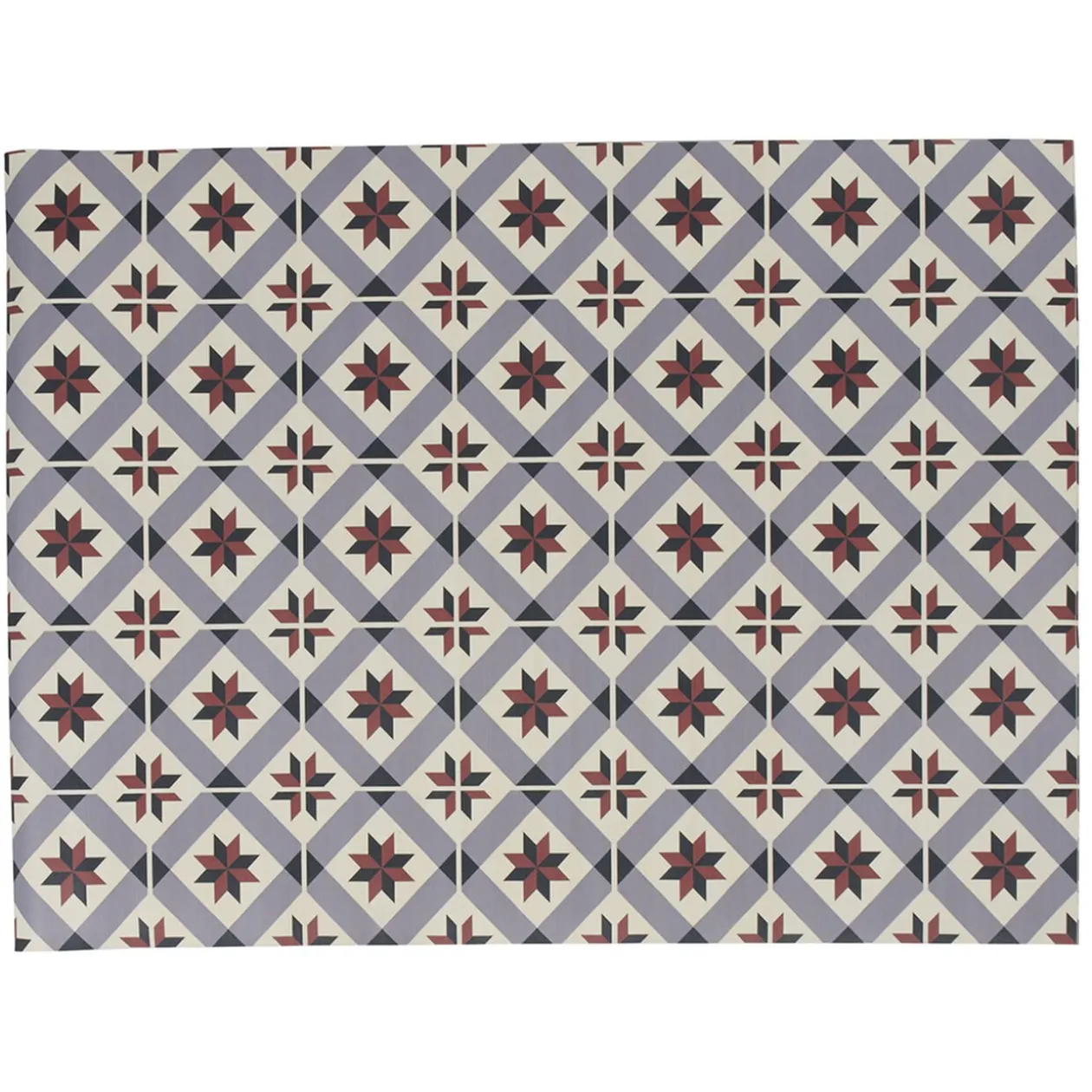 Tapis de cuisine design carreau de ciment 50x70 cm