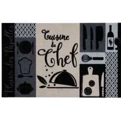 Tapis de cuisine du chef