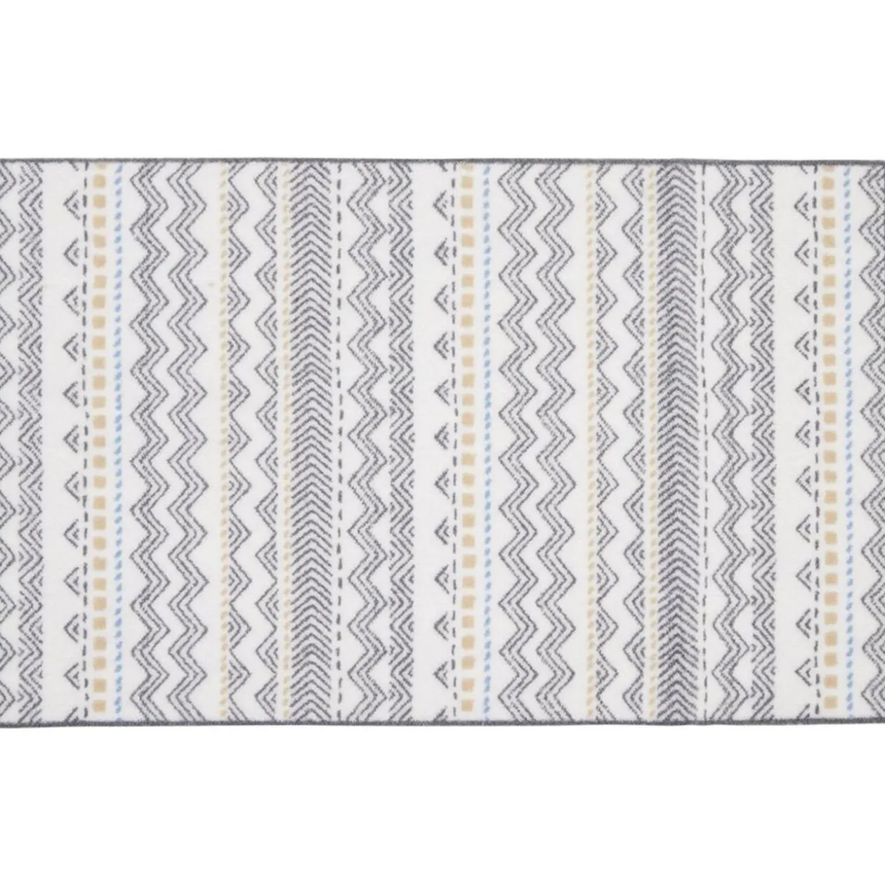 Tapis de cuisine imprimé ethnique vert 80x50cm