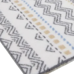 Tapis de cuisine imprimé ethnique vert 80x50cm