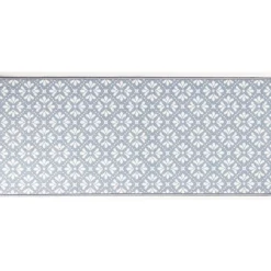 Tapis de cuisine latex imprimé bleu 120x50 cm