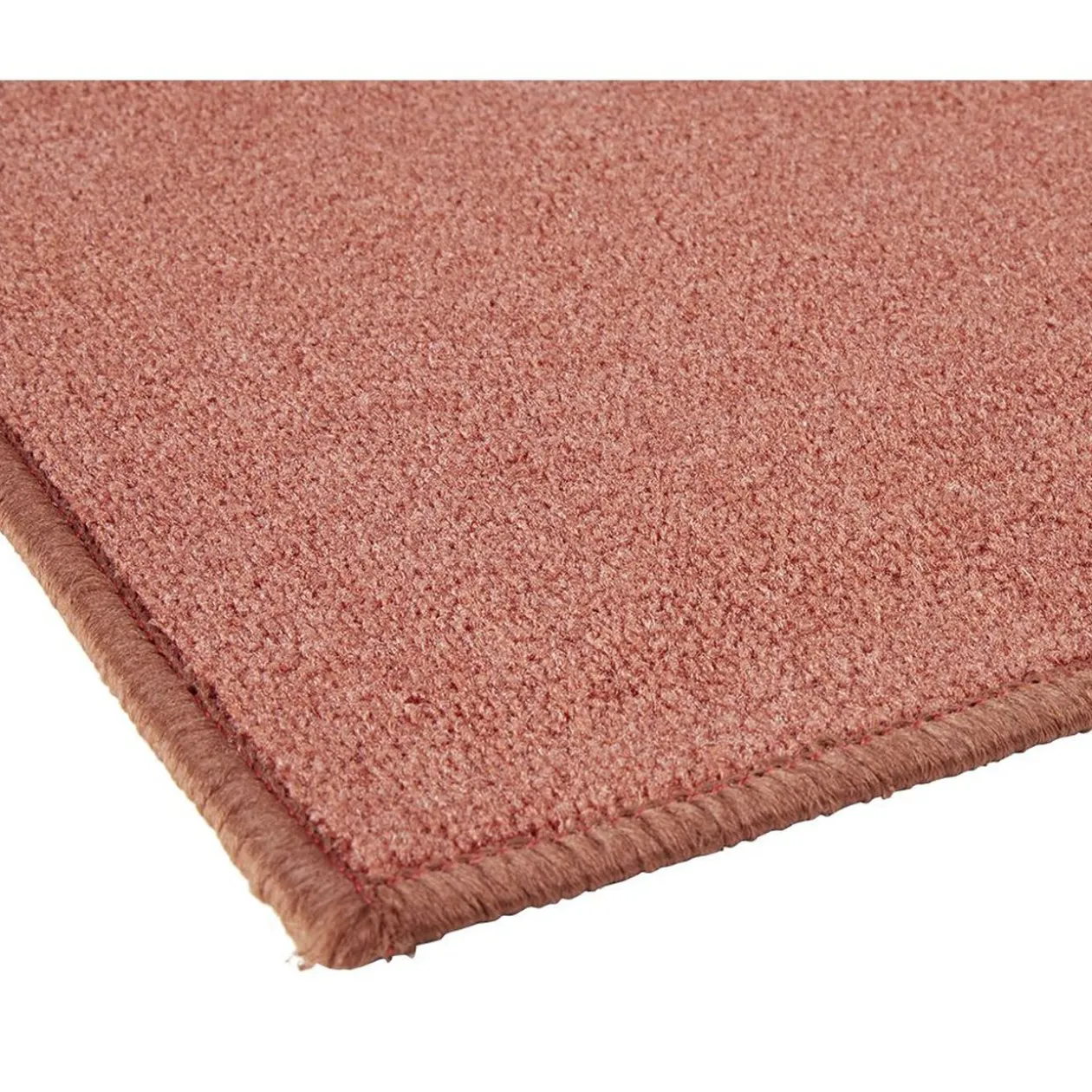 Tapis de cuisine latex uni rouge 120x50 cm