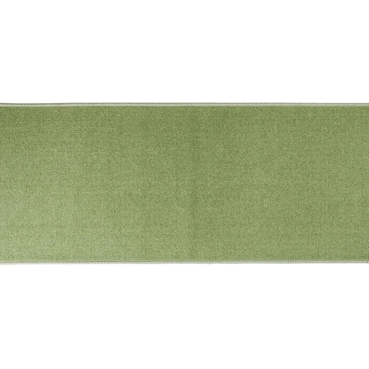 Tapis de cuisine latex uni vert 120x50 cm