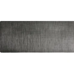 Tapis de cuisine pvc antidérapant gris 120x50 cm
