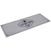 Tapis de cuisine rectangulaire gris