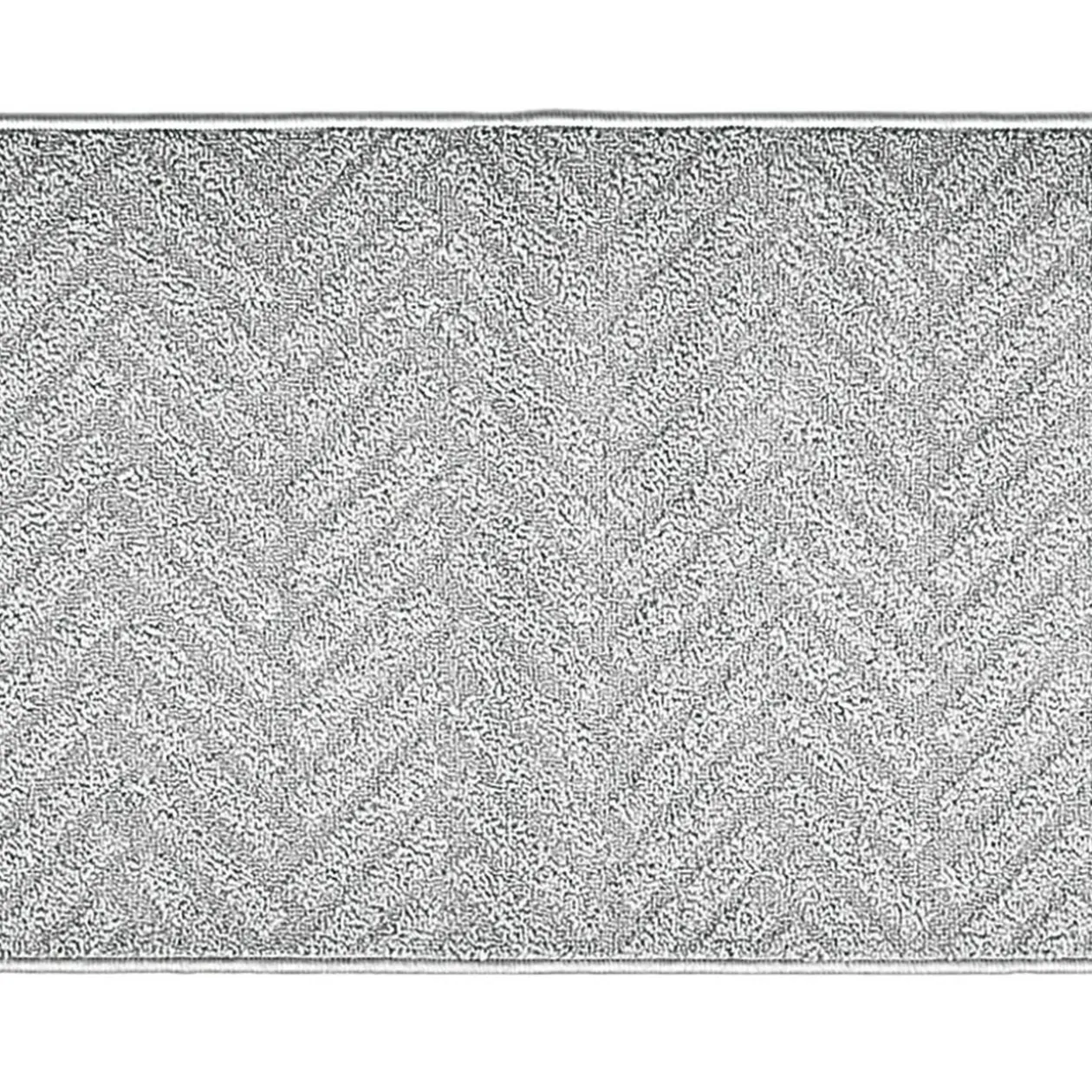 Tapis de cuisine XXL uni gris 57x180 cm