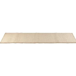 Tapis de cuisine XXL uni crème 57x180 cm