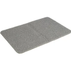 Tapis de douche anti-dérapant 60x40cm gris