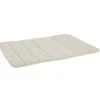 Tapis de salle de bain à mémoire forme taupe