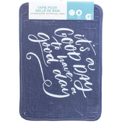 Tapis de salle de bain en microfibre