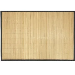 Tapis de salle de bain en bambou 50x75cm