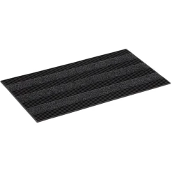 Tapis d'entrée grattant noir gris ou noir vert