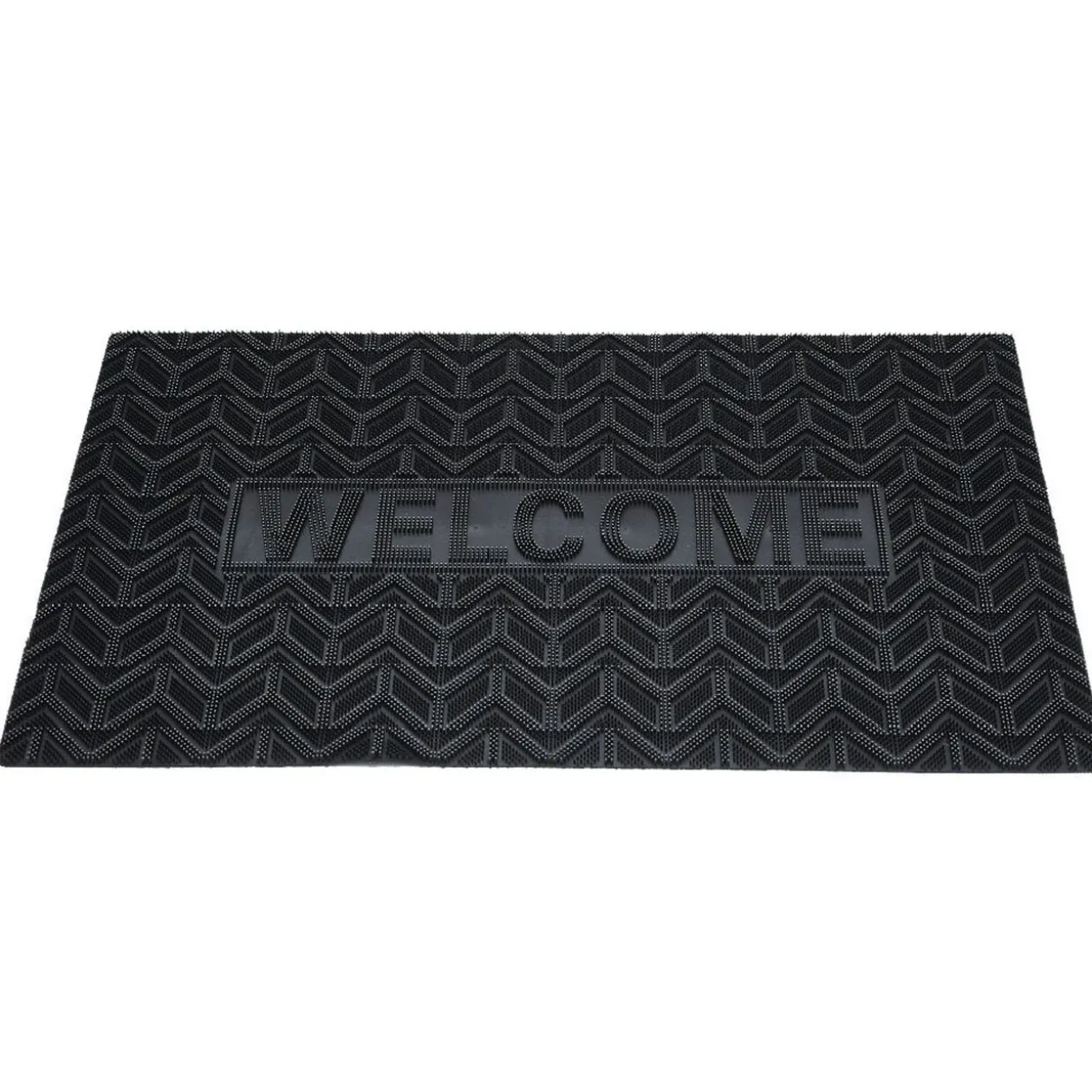 Tapis d'extérieur pvc design Welcome 44,5x74,5 cm