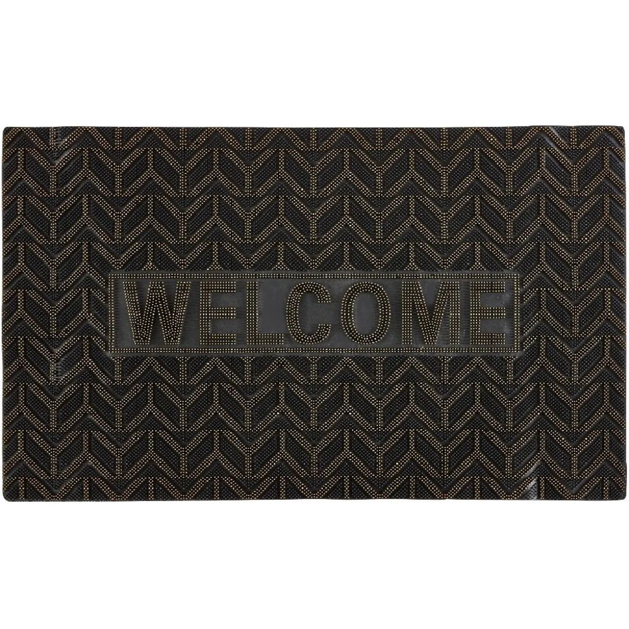 Tapis d'extérieur pvc design Welcome 44,5x74,5 cm