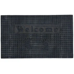 Tapis d'extérieur pvc design Welcome 44,5x74,5 cm