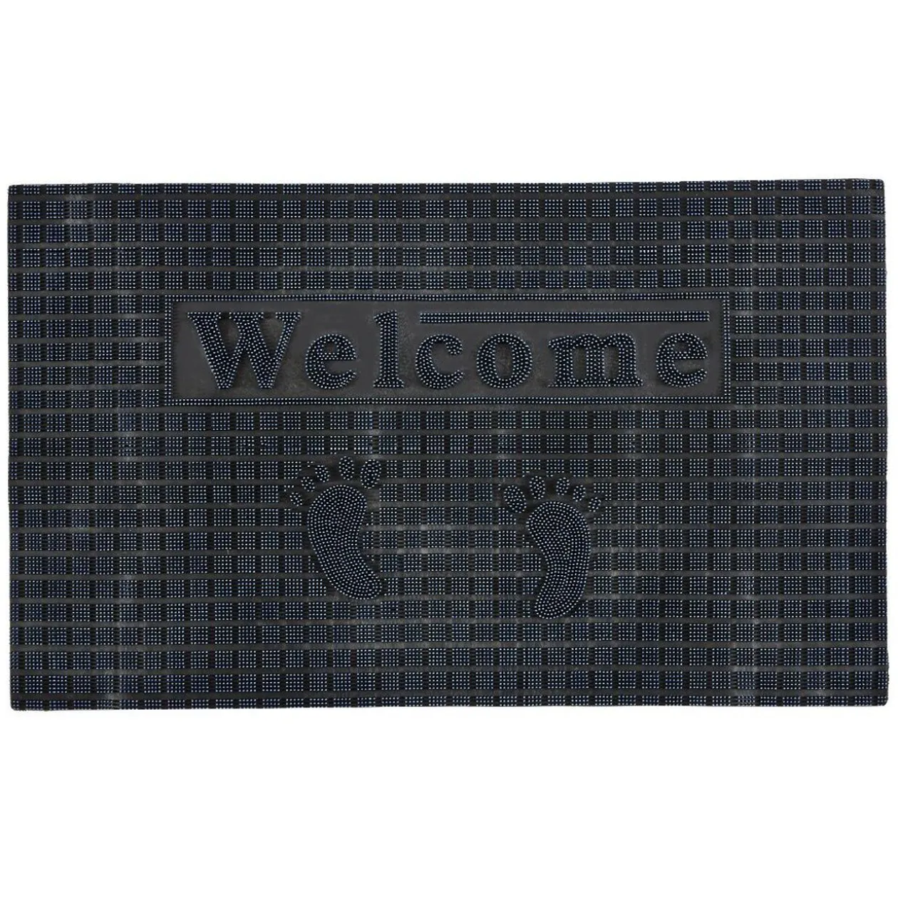 Tapis d'extérieur pvc design Welcome 44,5x74,5 cm