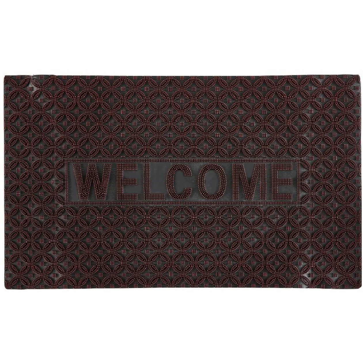 Tapis d'extérieur pvc design Welcome 44,5x74,5 cm