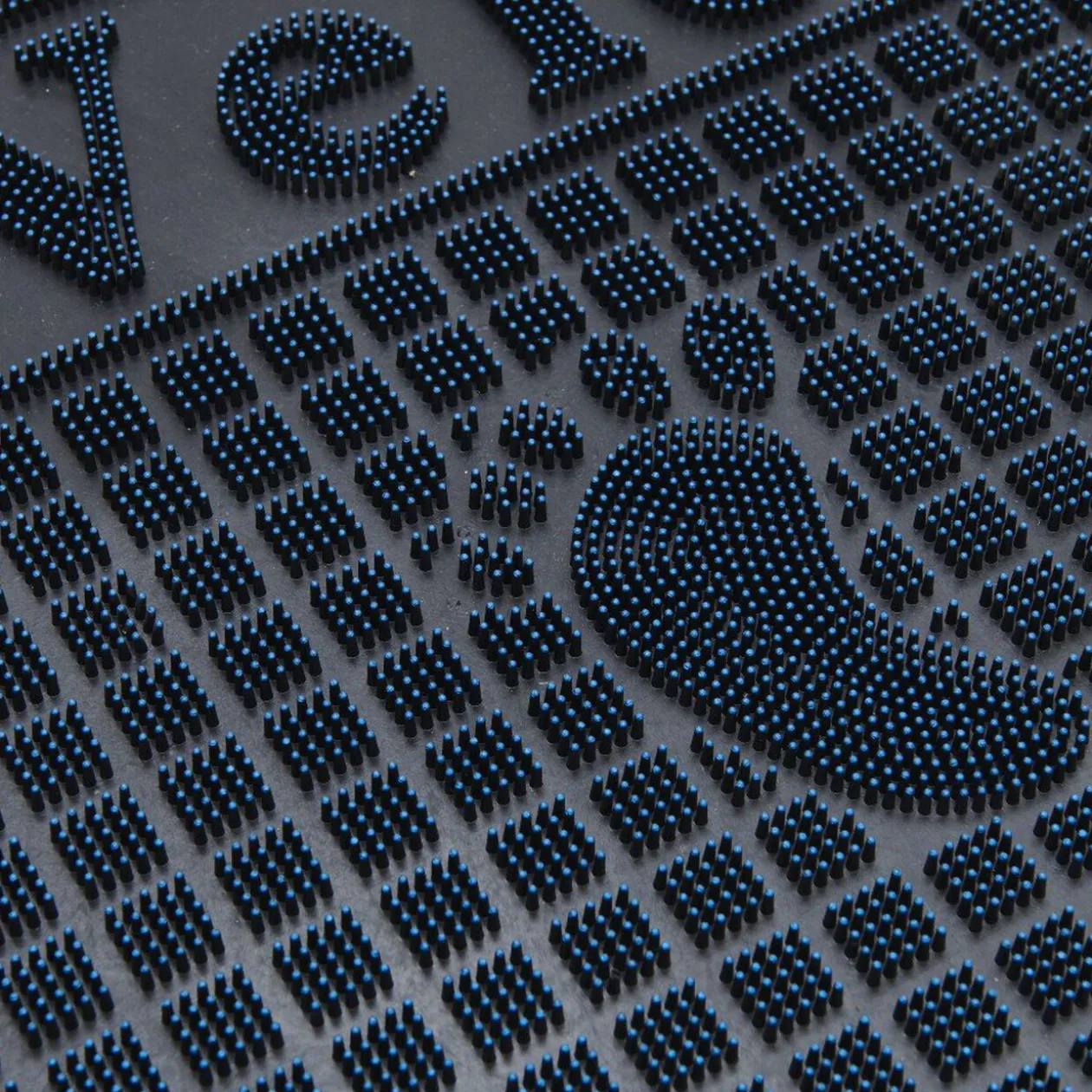 Tapis d'extérieur pvc design Welcome 44,5x74,5 cm