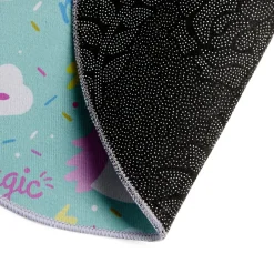 Tapis enfant licorne ou crocodile polyester 40x60cm - 2 modèles