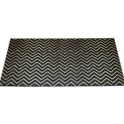 Tapis glitter lin et caoutchouc 2 modèles