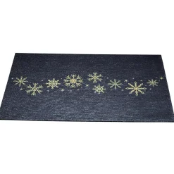 Tapis glitter lin et caoutchouc 2 modèles