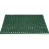 Tapis grattant antidérapant lavable vert