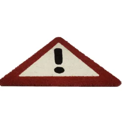 Tapis paillasson triangle panneau Danger