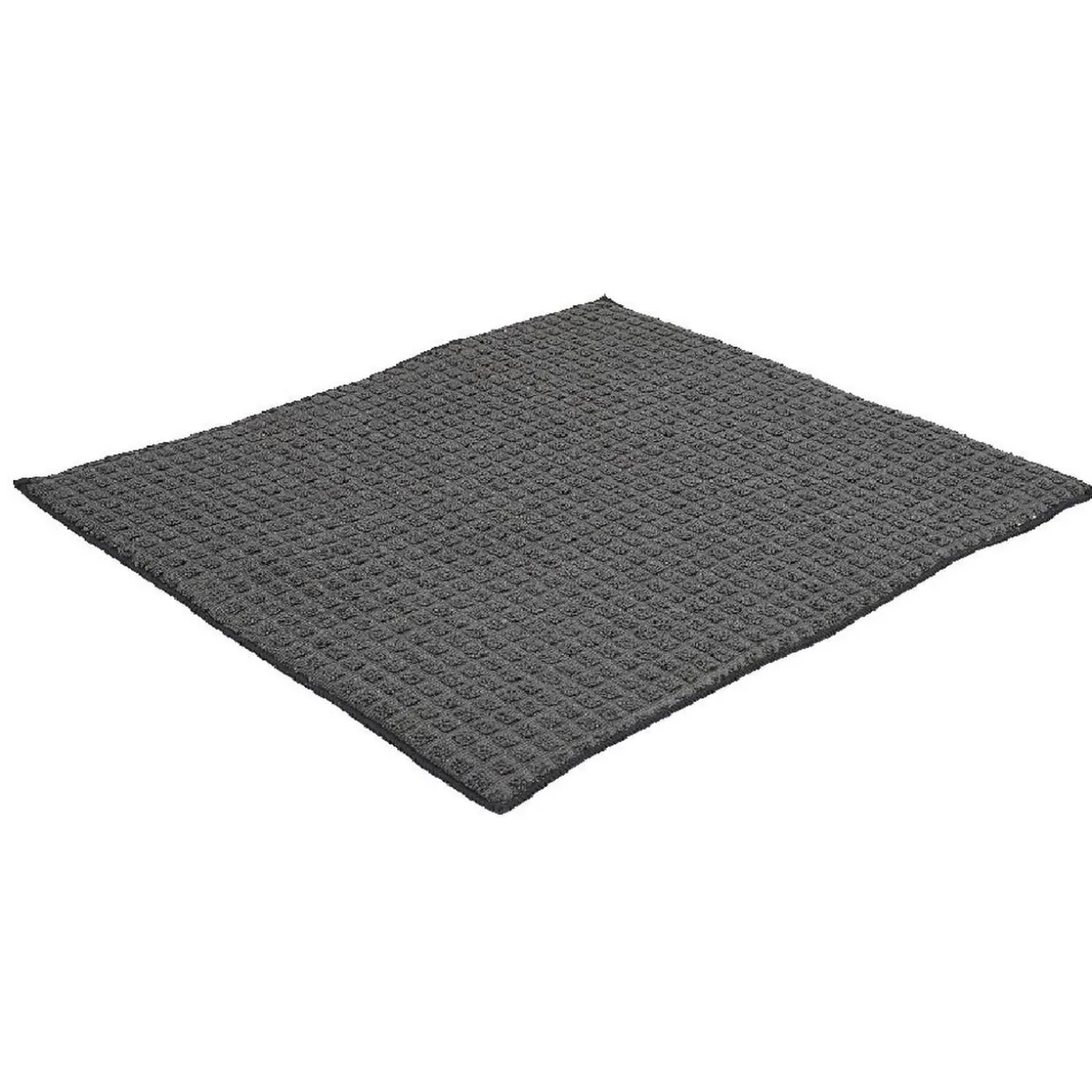 Tapis éponge microfibre gris pour évier