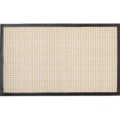 Tapis rectangulaire antipoussière antidérapant 45x75cm