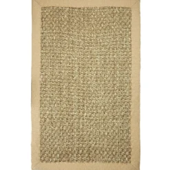 Tapis rectangulaire jonc de mer