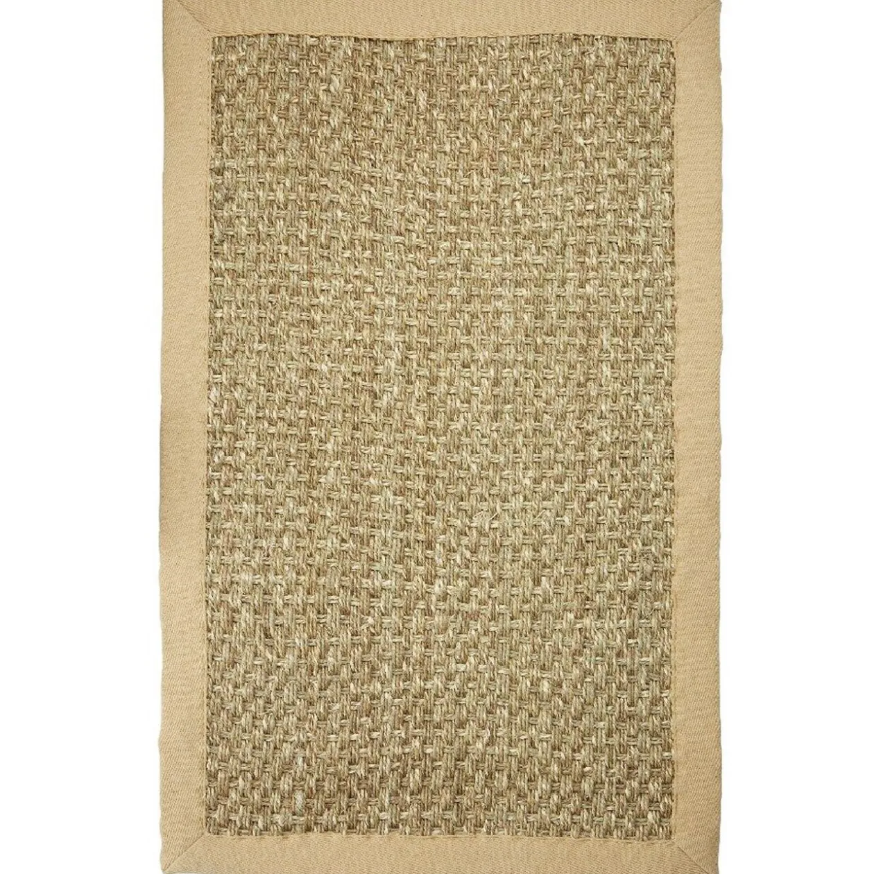 Tapis rectangulaire jonc de mer