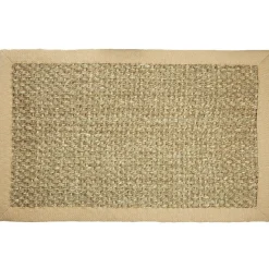 Tapis rectangulaire jonc de mer