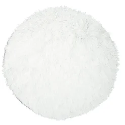Tapis rond fausse fourrure Ø60cm