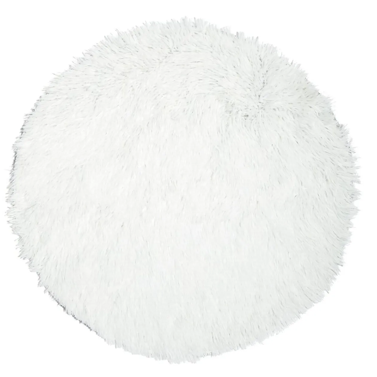 Tapis rond fausse fourrure Ø60cm