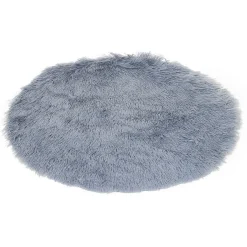 Tapis rond fausse fourrure Ø60cm