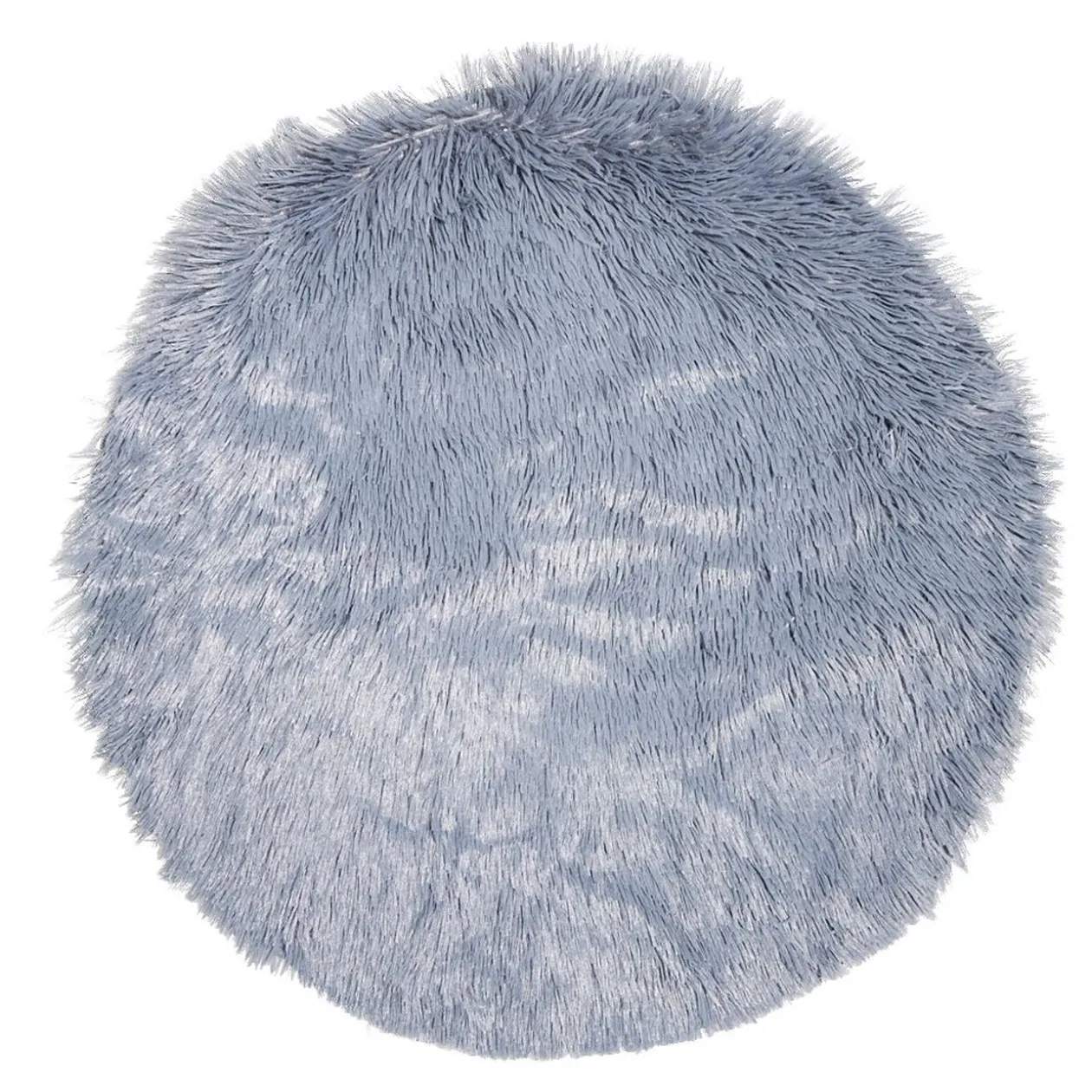 Tapis rond fausse fourrure Ø60cm