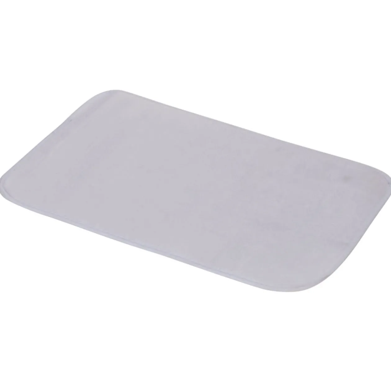 Tapis salle de bain blanc