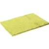 Tapis salle de bain chenille uni vert anis