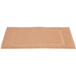 Tapis salle de bain coton blanc 70x40 cm